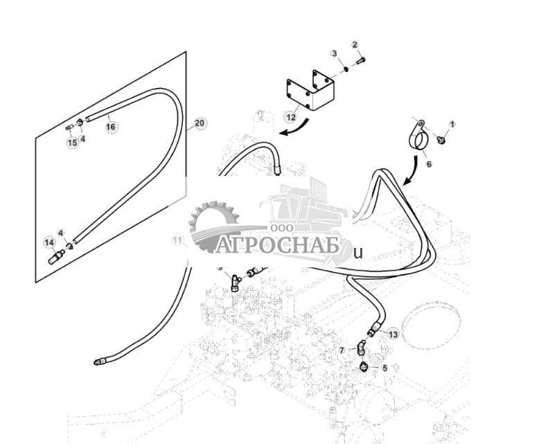 Hoses, Stump Treatment System, Single Tank, Fixed Cab - ST850591 186.jpg